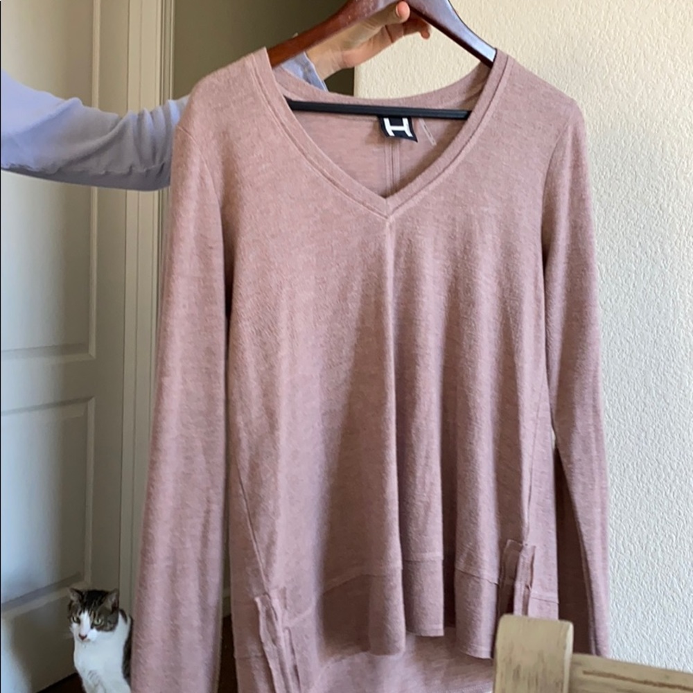 Very soft Sweater, lovely soft pink color.